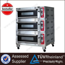 Equipo de restaurante comercial Luxury 3-Layer 6-Tray Electric 3 Deck Oven